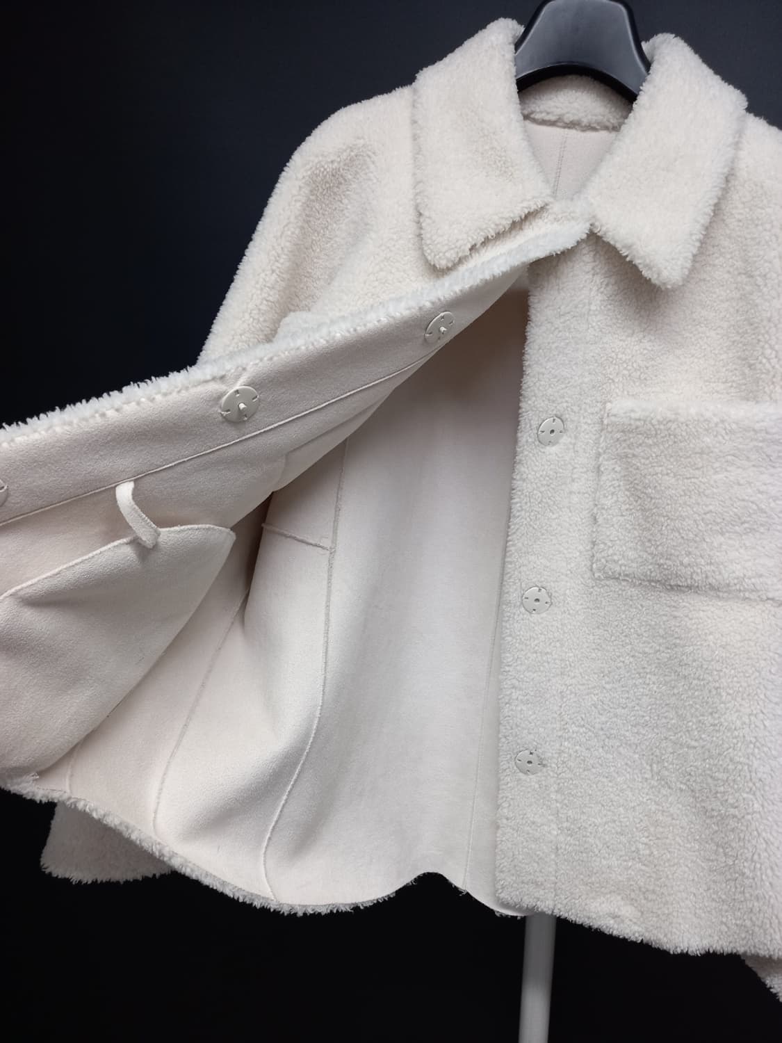 나이스클랍 추동 시어링 부클비숑 자켓코트 55.66 상품이미지6