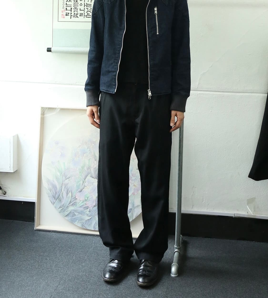 꼼데가르송 블랙 트라우저  상품이미지1