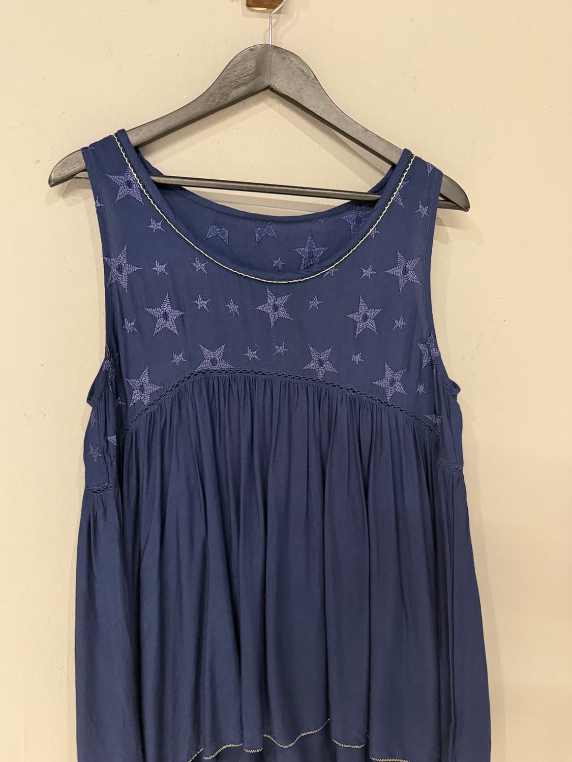 star pattern diagonal line sleeveless  상품이미지7