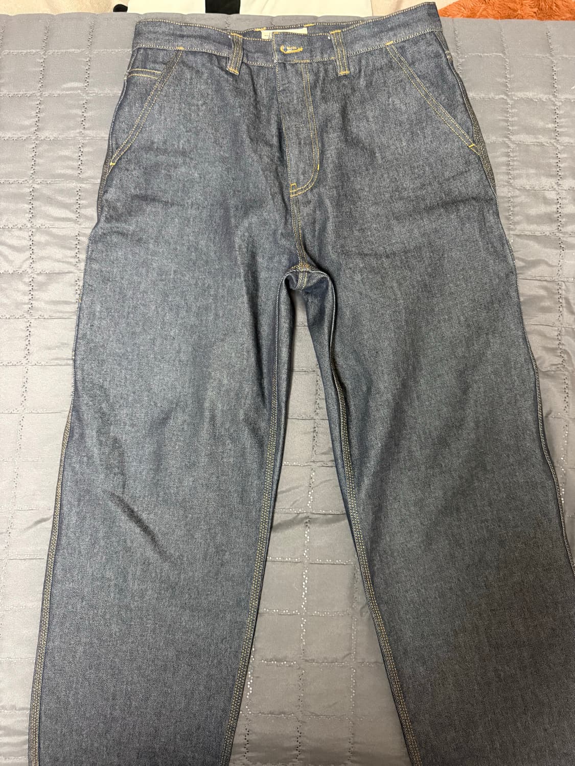 스투시 카펜터 팬츠 로우 데님 인디고 상품이미지5