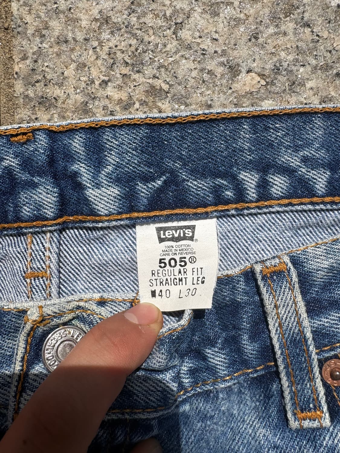 Early 00s 리바이스 505 데님팬츠 상품이미지3