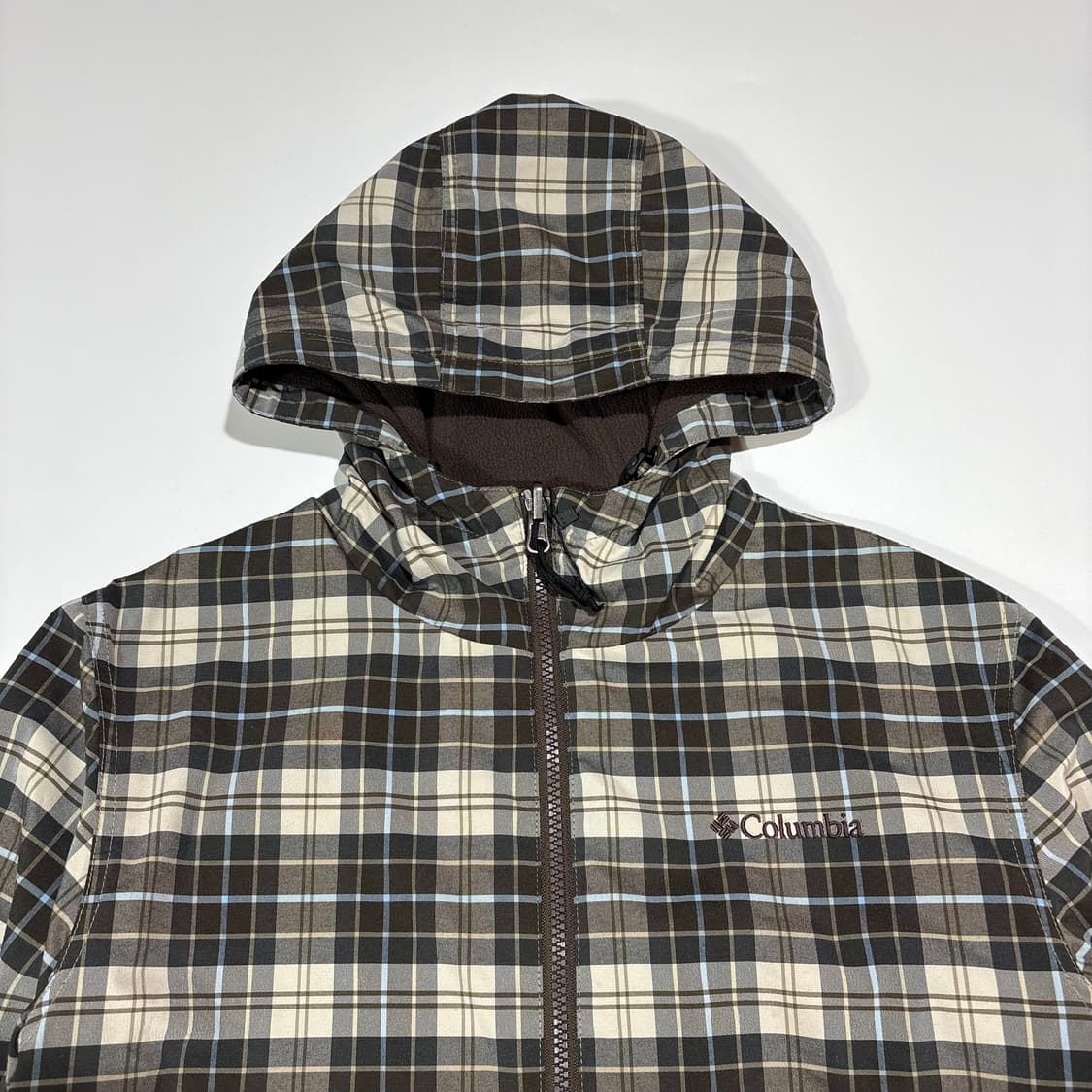 컬럼비아 체크 리버시블 플리스 자켓 상품이미지3