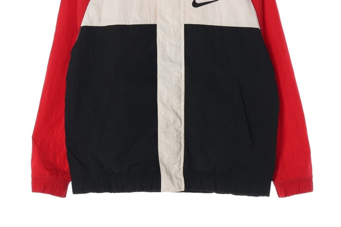 나이키 더블 스우시 배색 우븐 후드 자켓 M 상품이미지4
