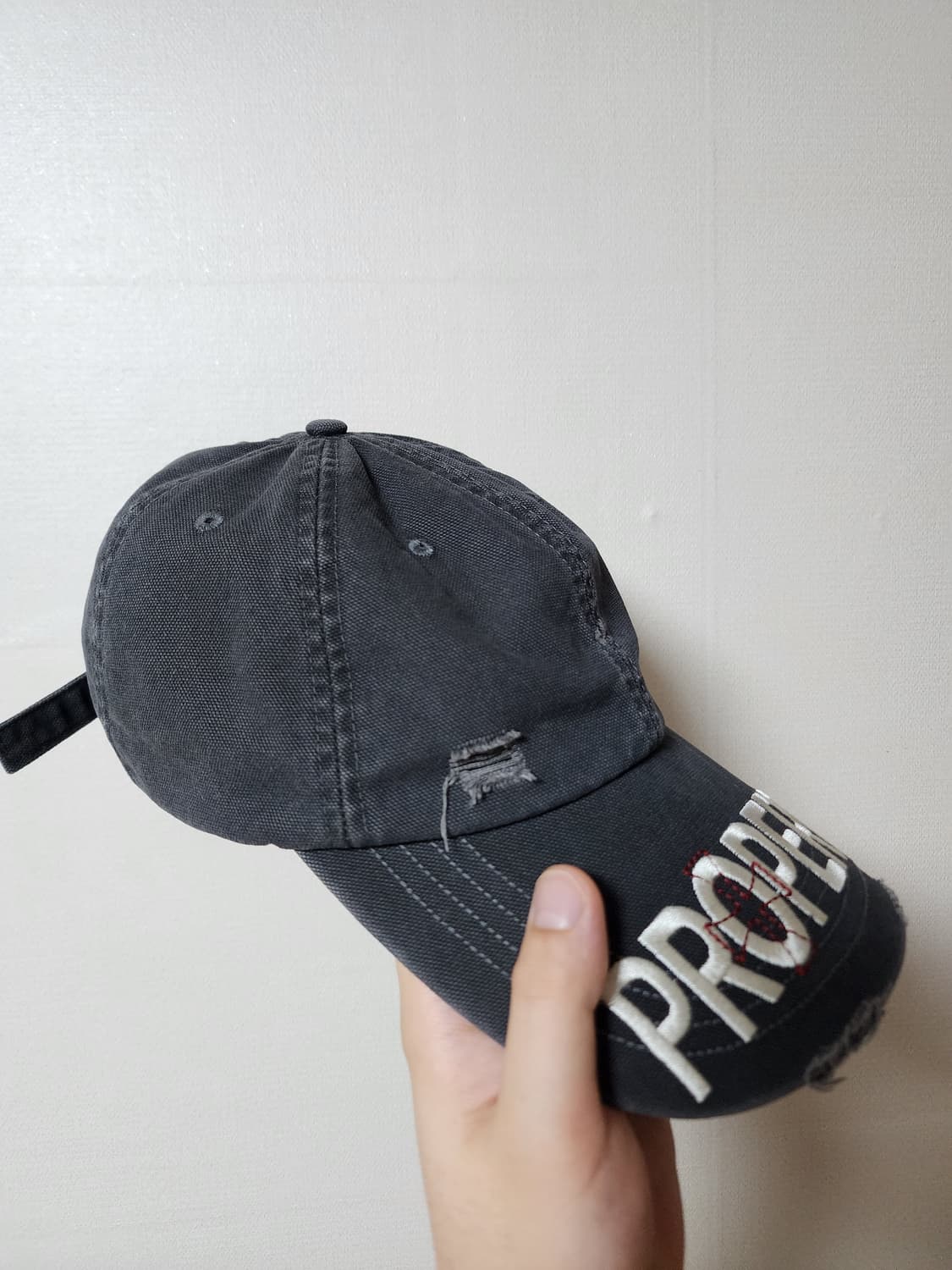 Etce WASHED PROPERTY CAP L 상품이미지3