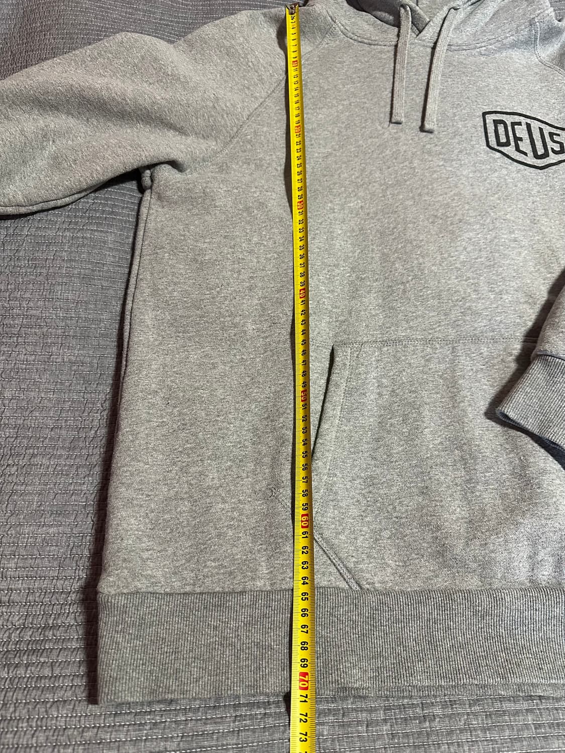 (XL) 데우스 후드티 그레이 상품이미지2