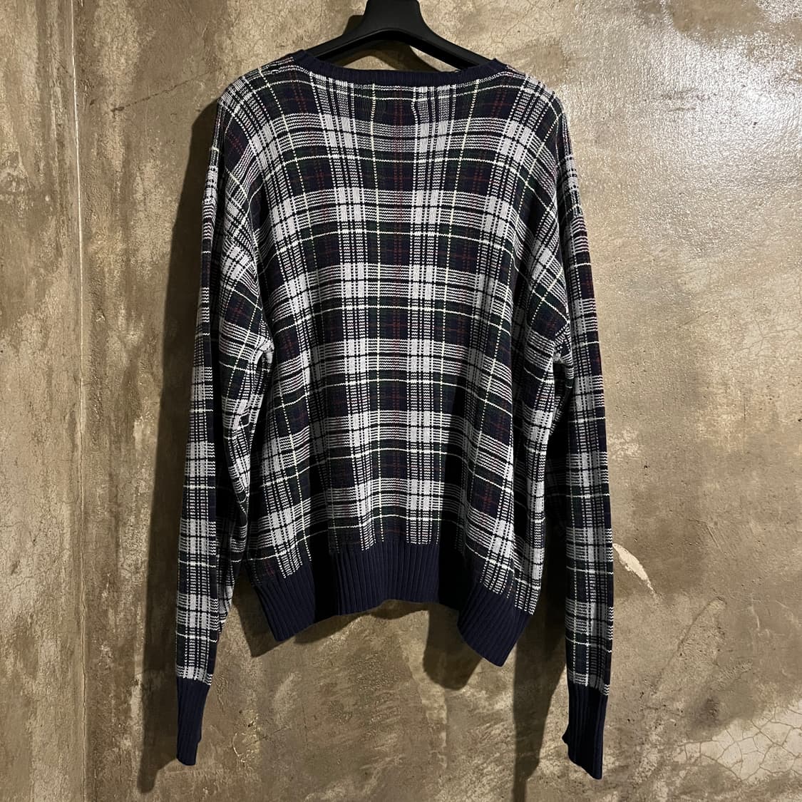 폴로 골프 체크 라운드니트 상품이미지7