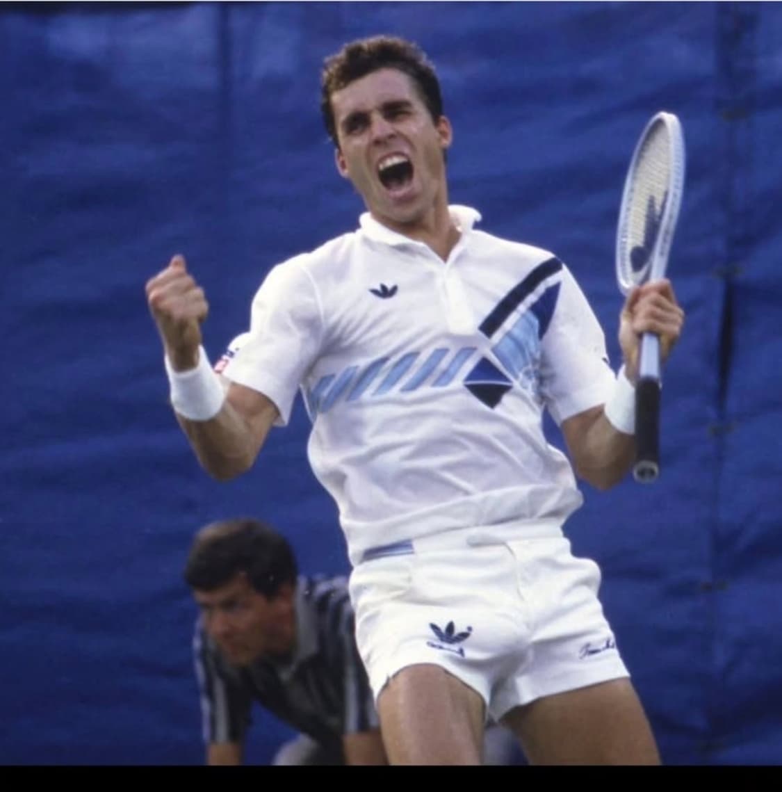 (희귀)80's 아디다스 X 이반 렌들 도미넌트 빈티지 PK 셔츠 m 상품이미지8