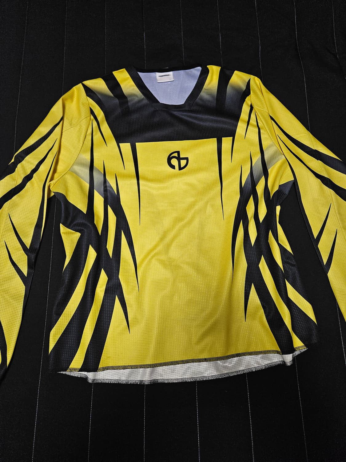 개대장 노매뉴얼 모터사이클 져지 옐로우 M 블록코어 메쉬져지 롱슬리브 상품이미지1