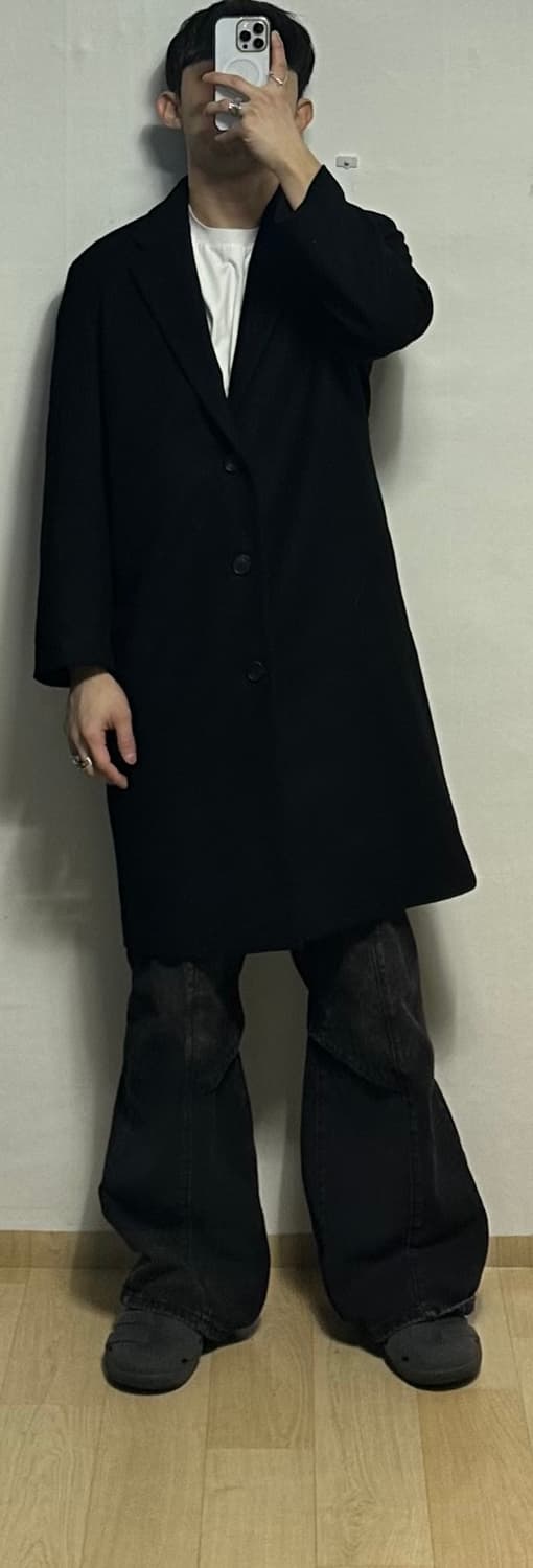 인사일런스 캐시미어블랜드 싱글코트 상품이미지6