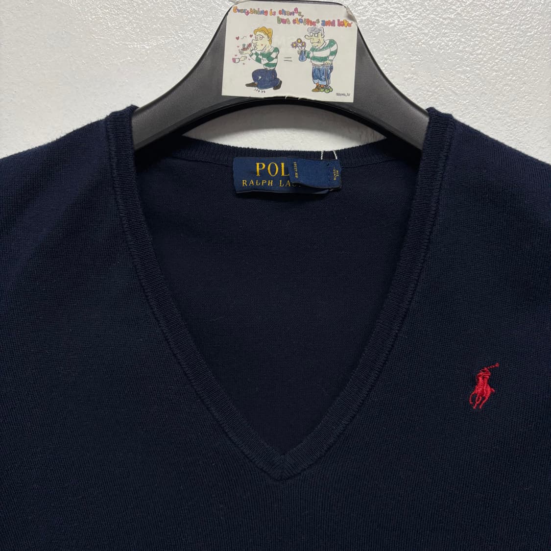 폴로 랄프로렌 브이넥 니트 3 상품이미지3