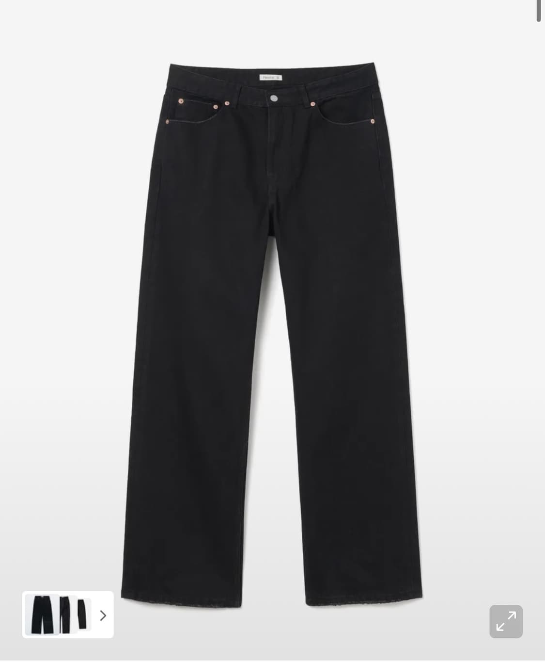 노클 흑청데님 1사이즈 상품이미지1