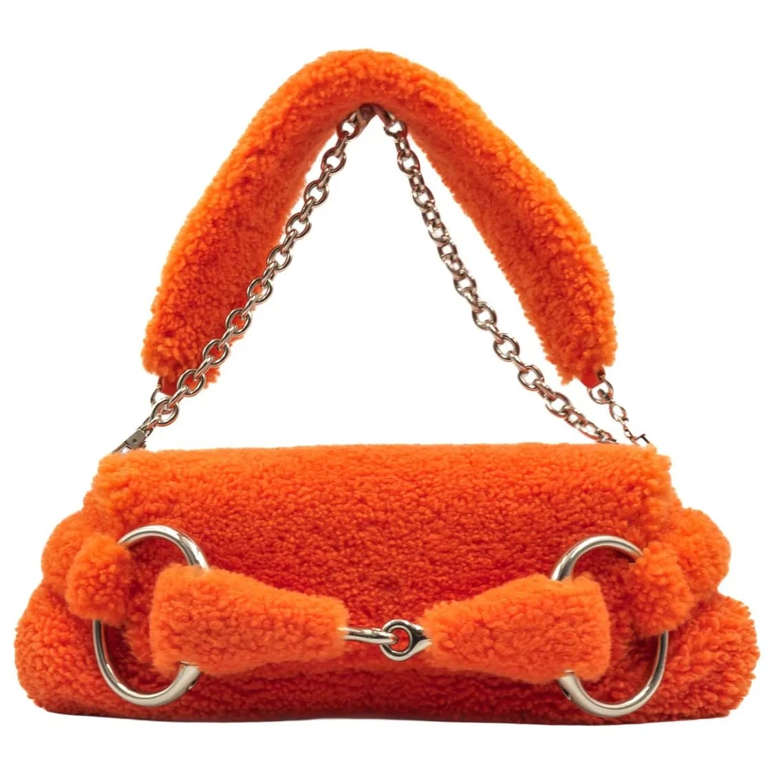 RARE 구찌 홀스빗 시어링 체인 숄더백 한정판 상품이미지1