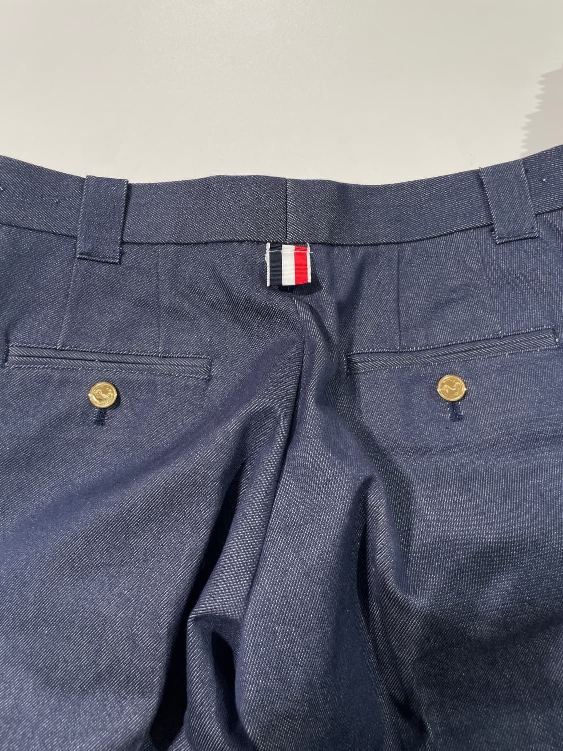 톰브라운 맨즈 버튼 플라이 데님 팬츠 상품이미지10