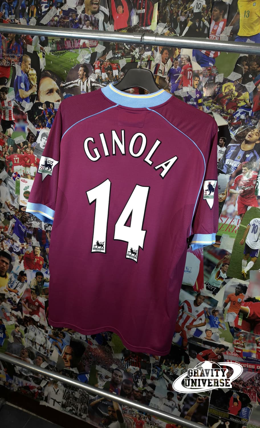 아스톤빌라 01-02 지놀라 유니폼 상품이미지1