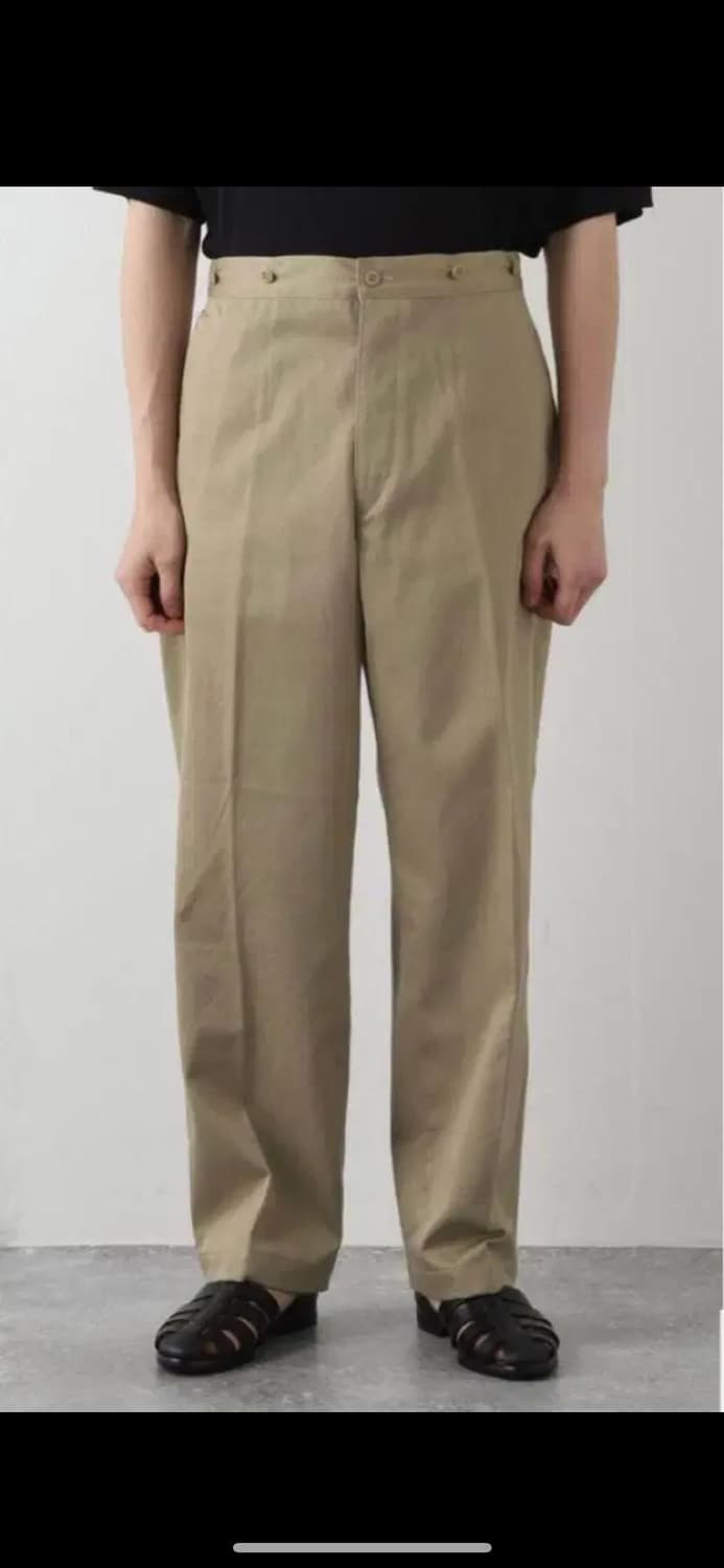 3) 22ss 코모리 코튼치노 오버 팬츠 상품이미지1