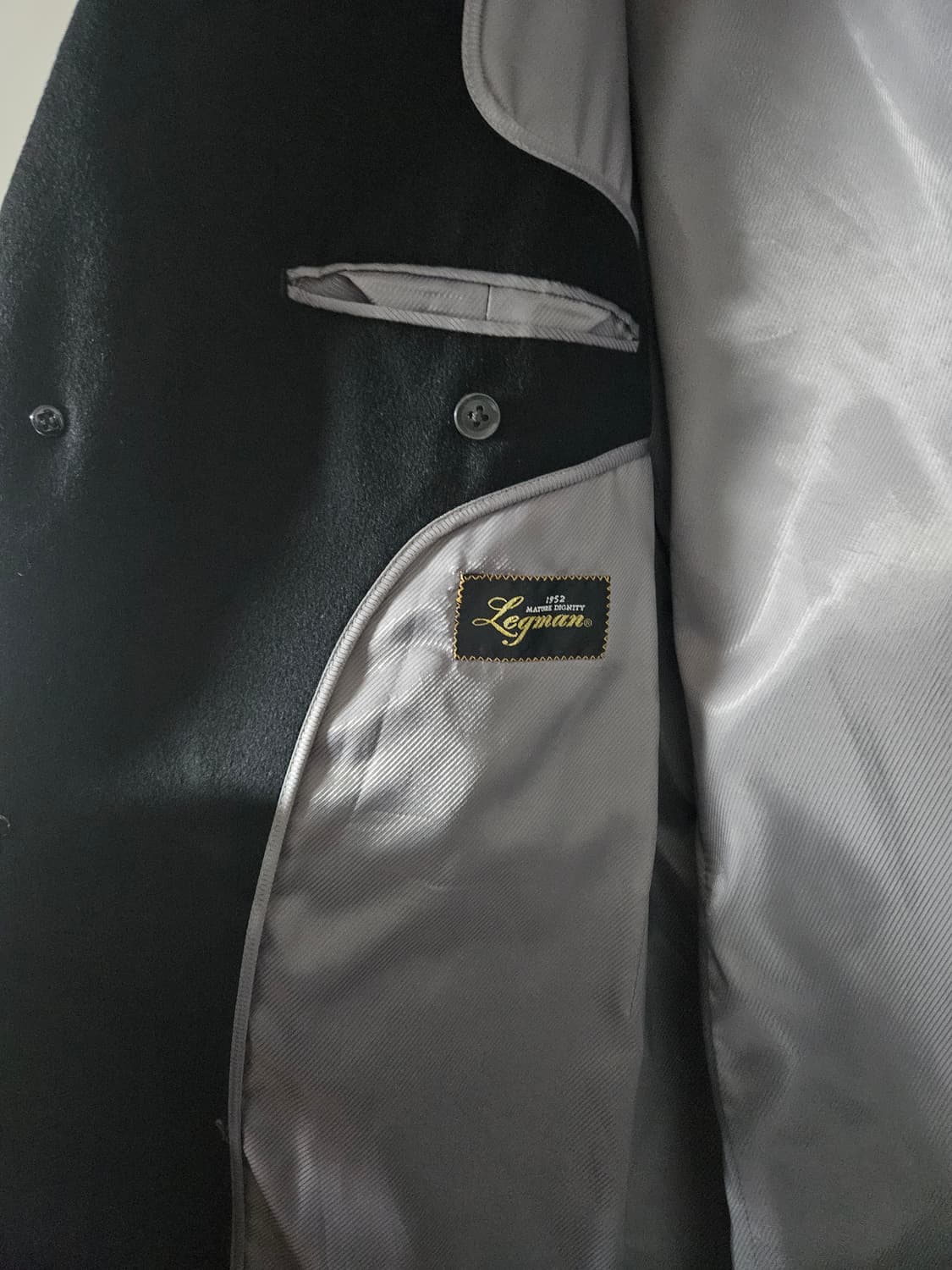 캐시미어 100% 싱글코트 상품이미지4