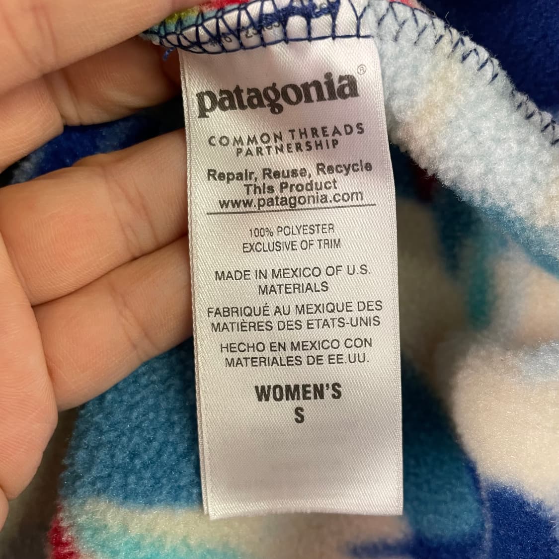 파타고니아 신칠라 페더 플리스 풀오버 상품이미지10