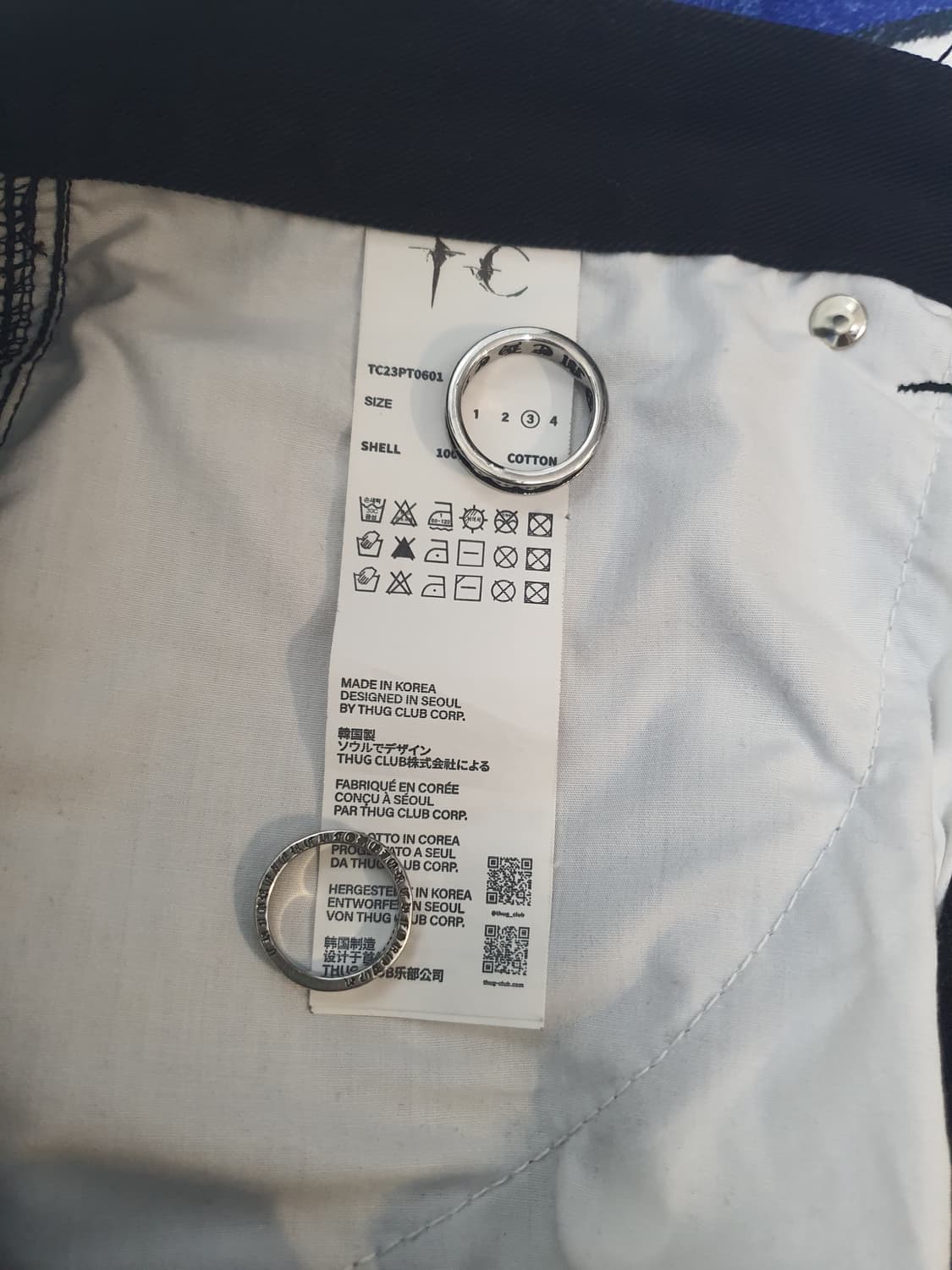 떠그클럽 thug 팬츠 상품이미지6