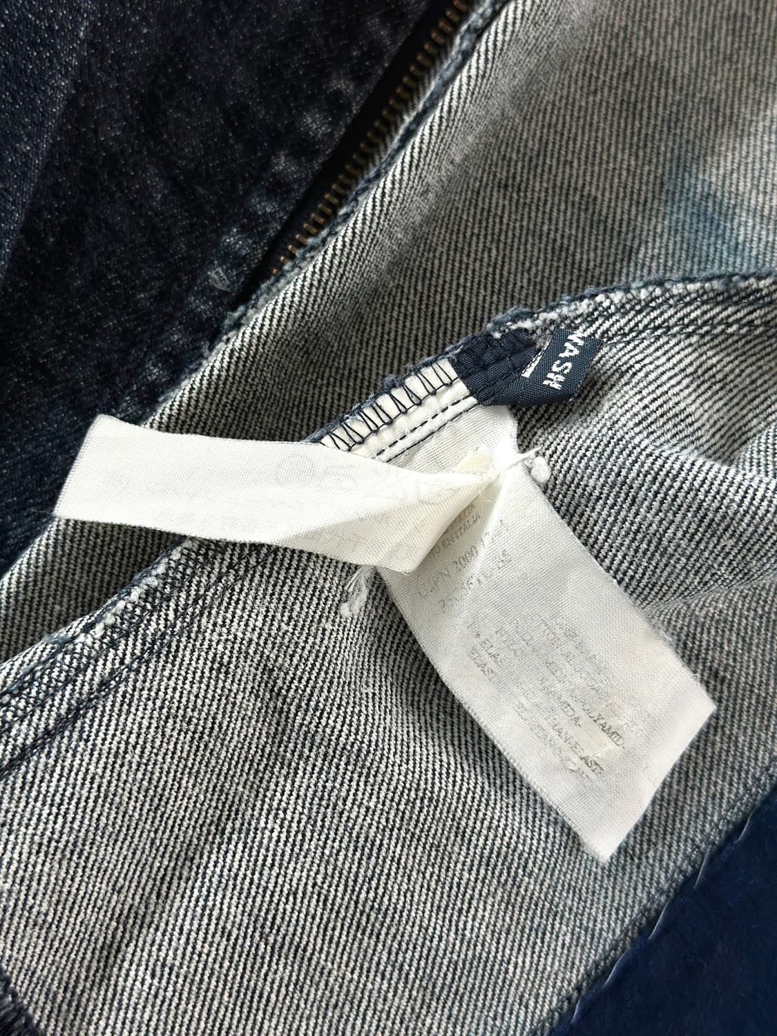 90~00s 빈티지 아르마니 진스 데님 집업 탑 상품이미지10