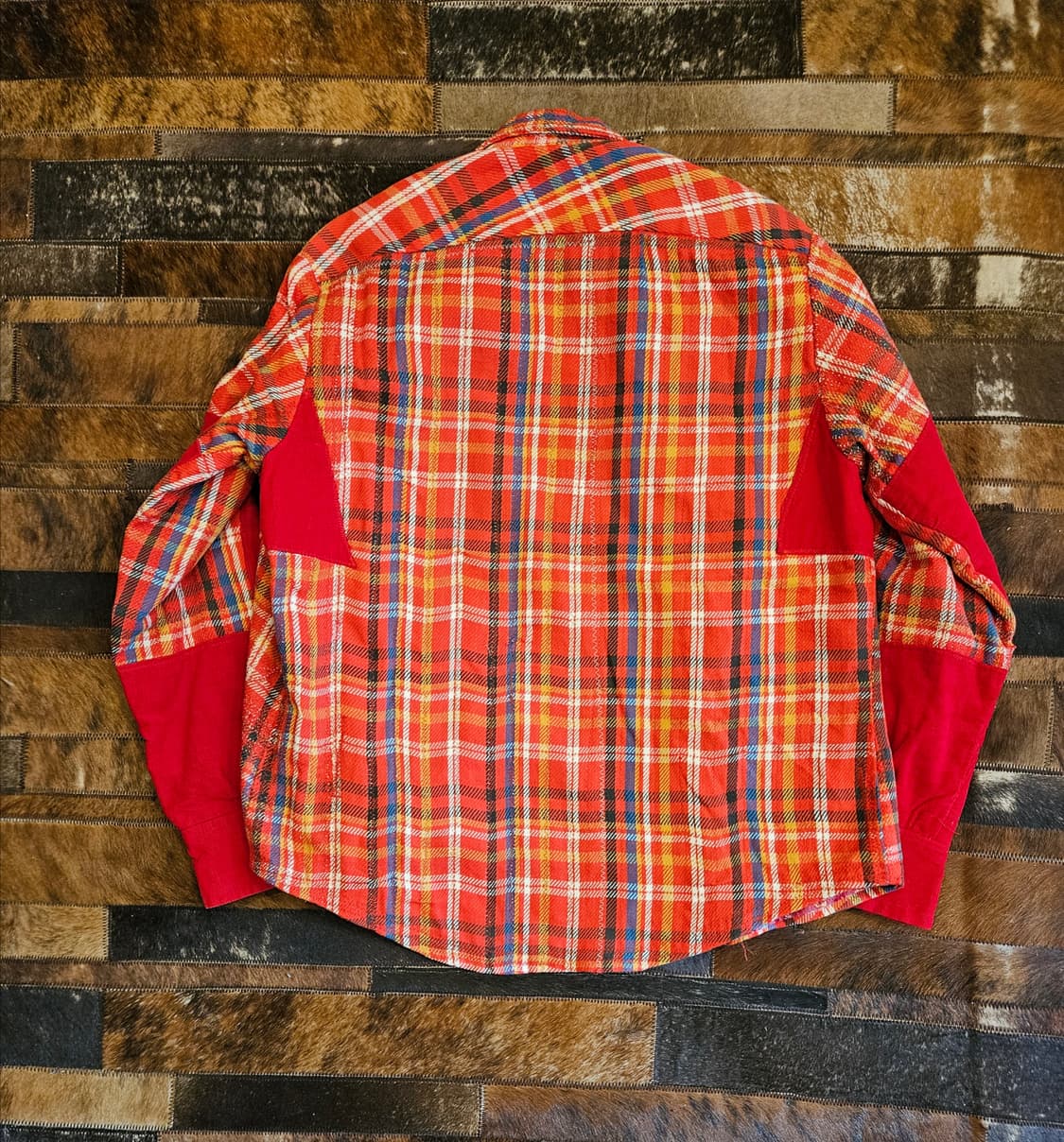 빈티지 플란넬 리페어 셔츠  상품이미지2