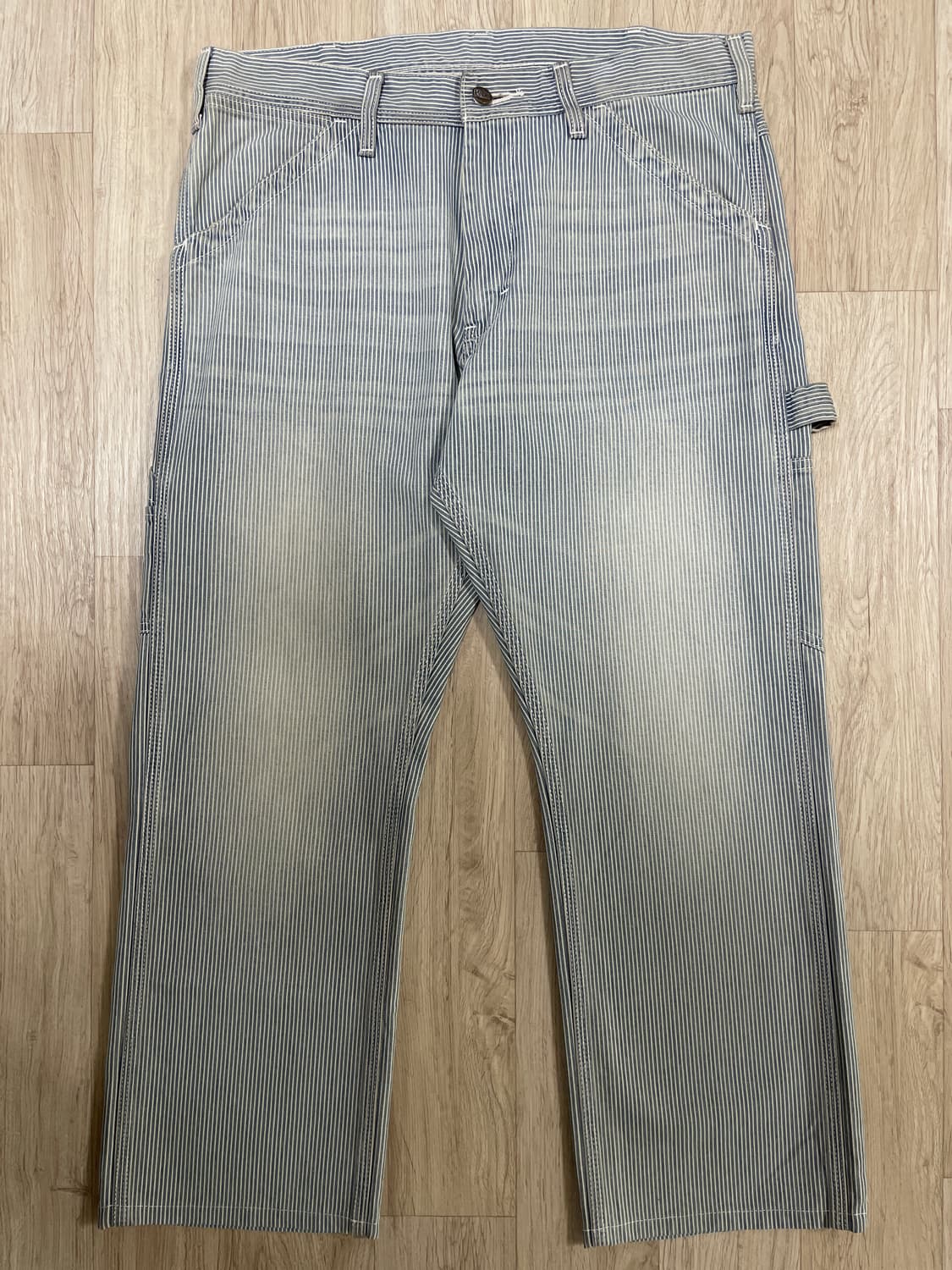 33) 80's 복각 KEY 재팬 페인터 히코리 데님팬츠 상품이미지2