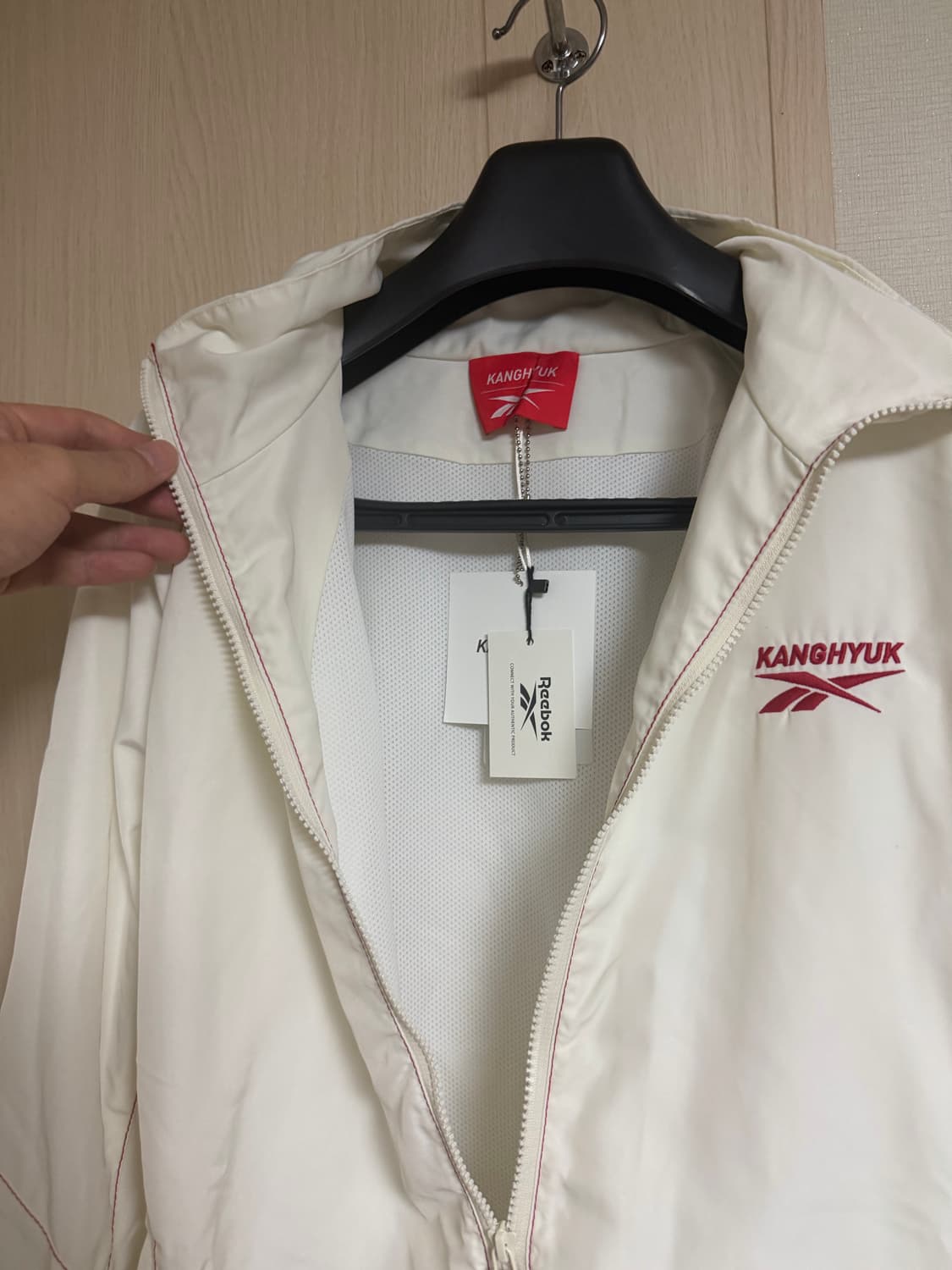 강혁 x 리복 콜라보 트렉 자켓 새상품 상품이미지4