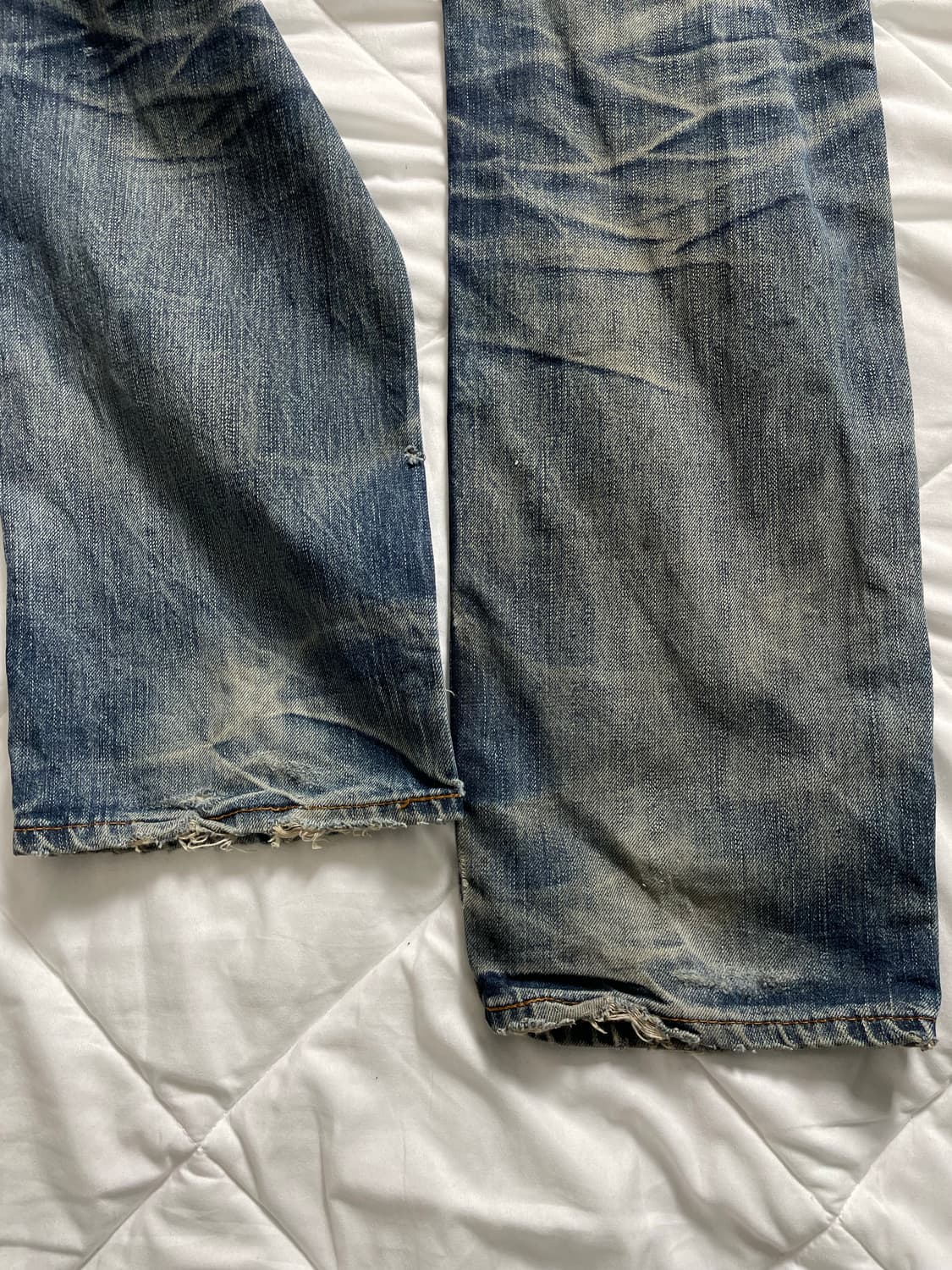 Levis 리바이스 502 워싱 데님 W33 L34 상품이미지10