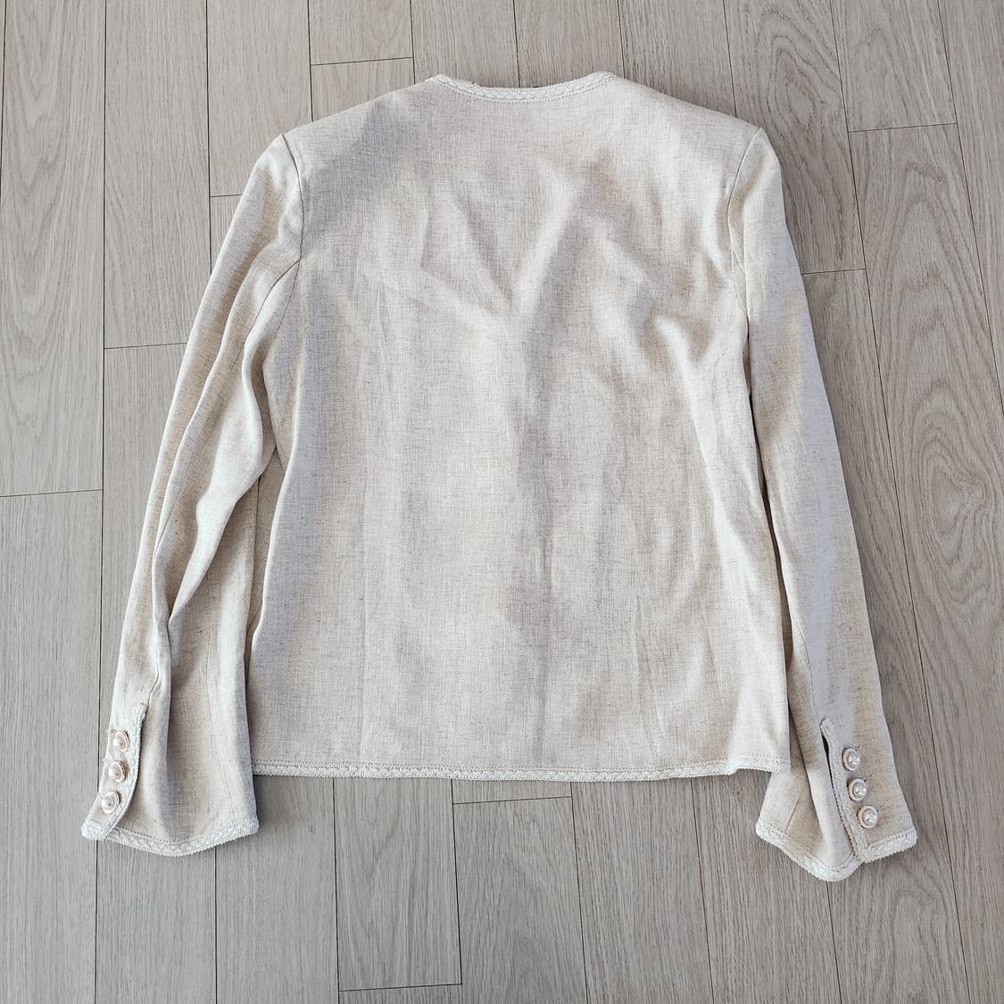 난닝구 백화점 린넨 자켓 상품이미지3