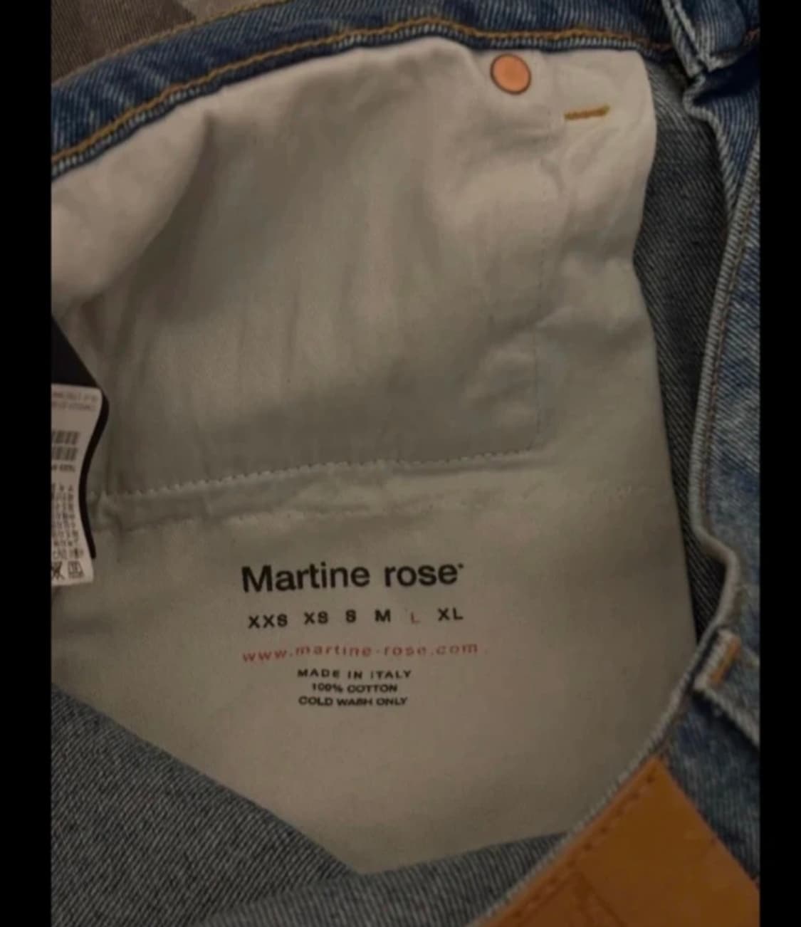 마틴로즈 프린트 스트레이트 레그 진 상품이미지5