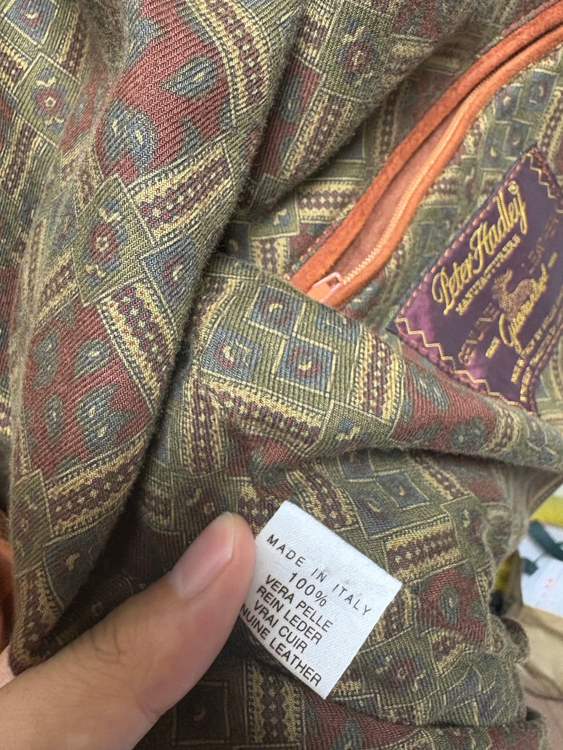 [105] 이탈리아 빈티지 리얼레더 A-1 자켓 상품이미지5