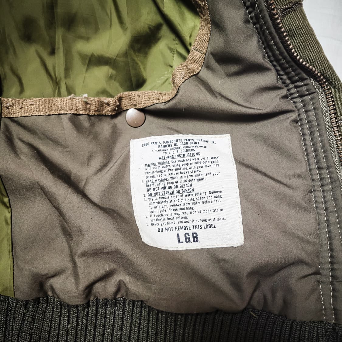 '00s Archive Le Grande Bleu Bono Jacket 상품이미지9