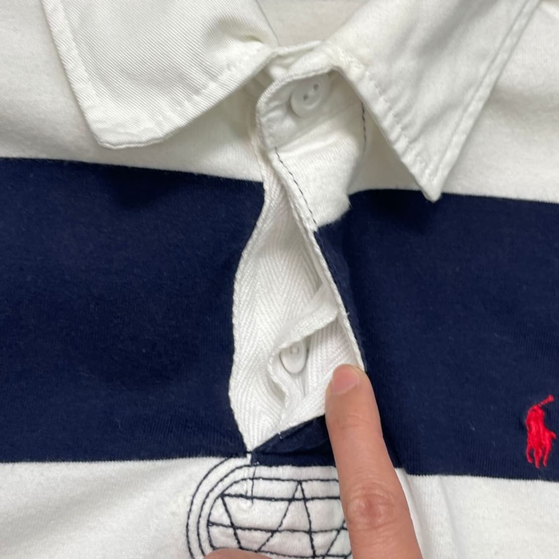 POLO BY RALPH LAUREN 보이즈 스트라이프 럭비티 L 상품이미지3