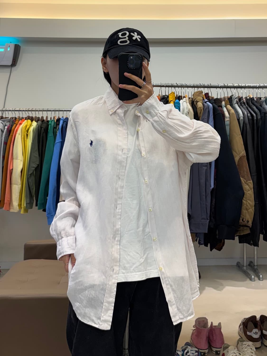 폴로 랄프로렌 린넨 셔츠 상품이미지4