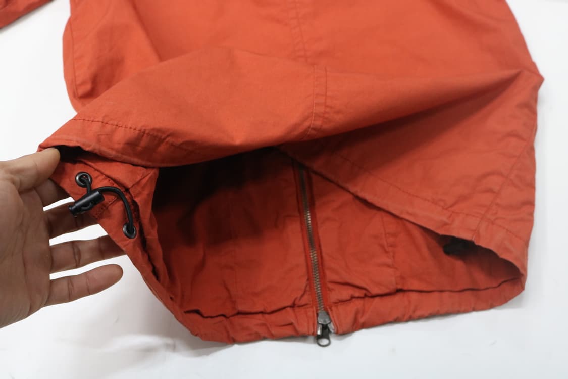 빈티지 오렌지 테크니컬 후드 윈드브레이커 자켓 (M) 상품이미지10