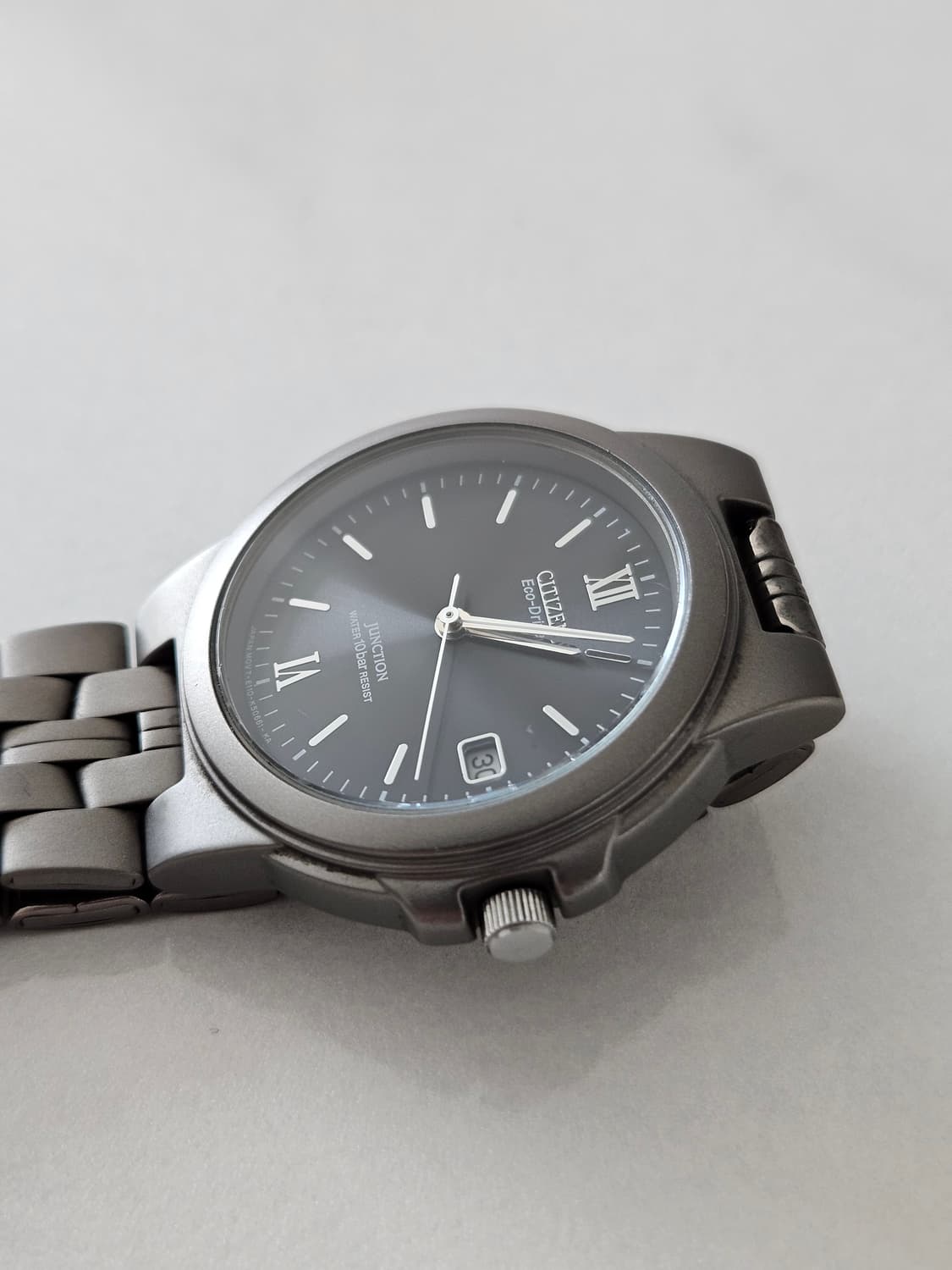 빈티지 시티즌 에코드라이브 Junction 티타늄 시계 상품이미지4