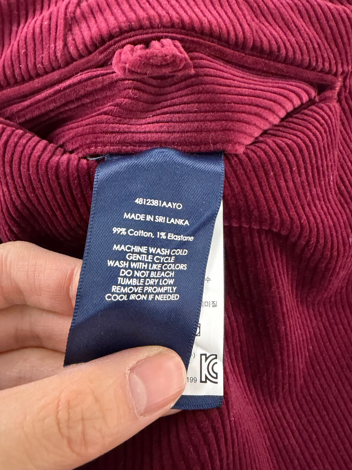 Polo Ralph Lauren corduroy pants 34 상품이미지7