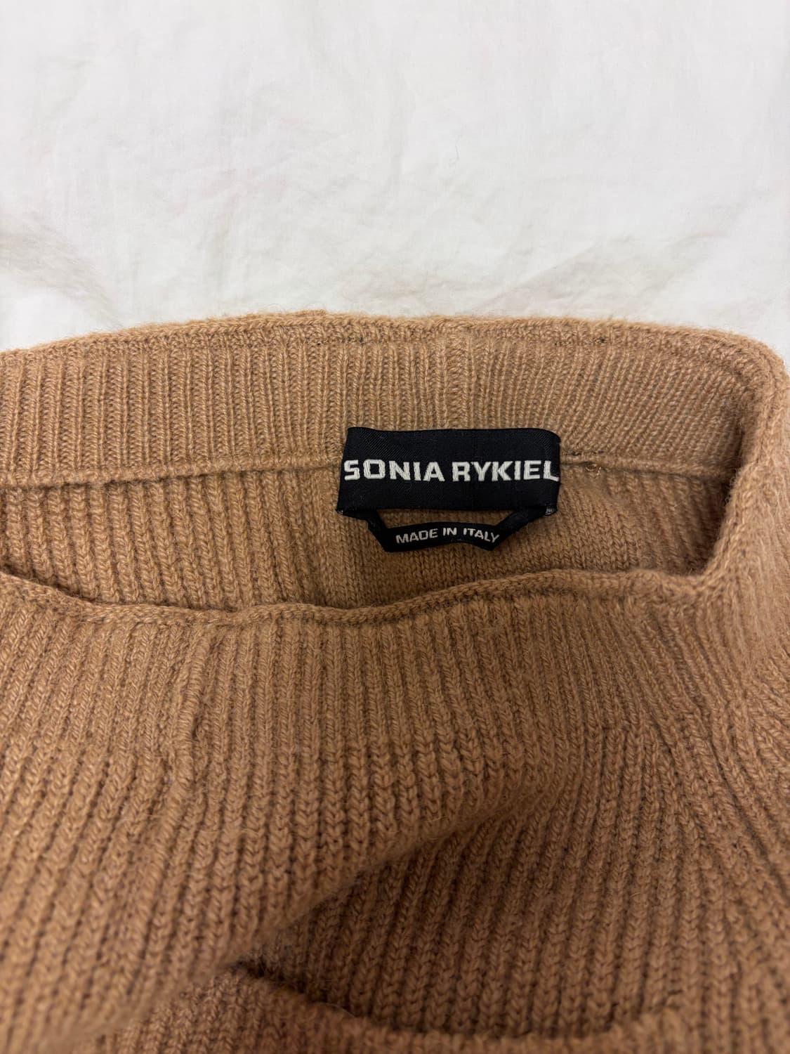 소니아 리키엘 카멜헤어100% 스커트 상품이미지3