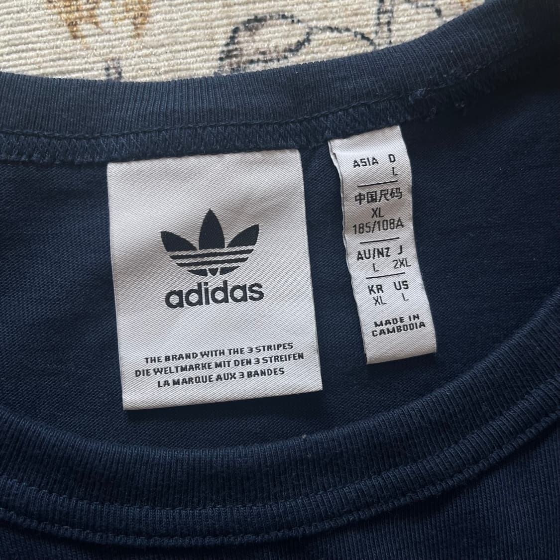 아디다스 신형 유로파 트레포일 롱슬리브 티셔츠 상품이미지4