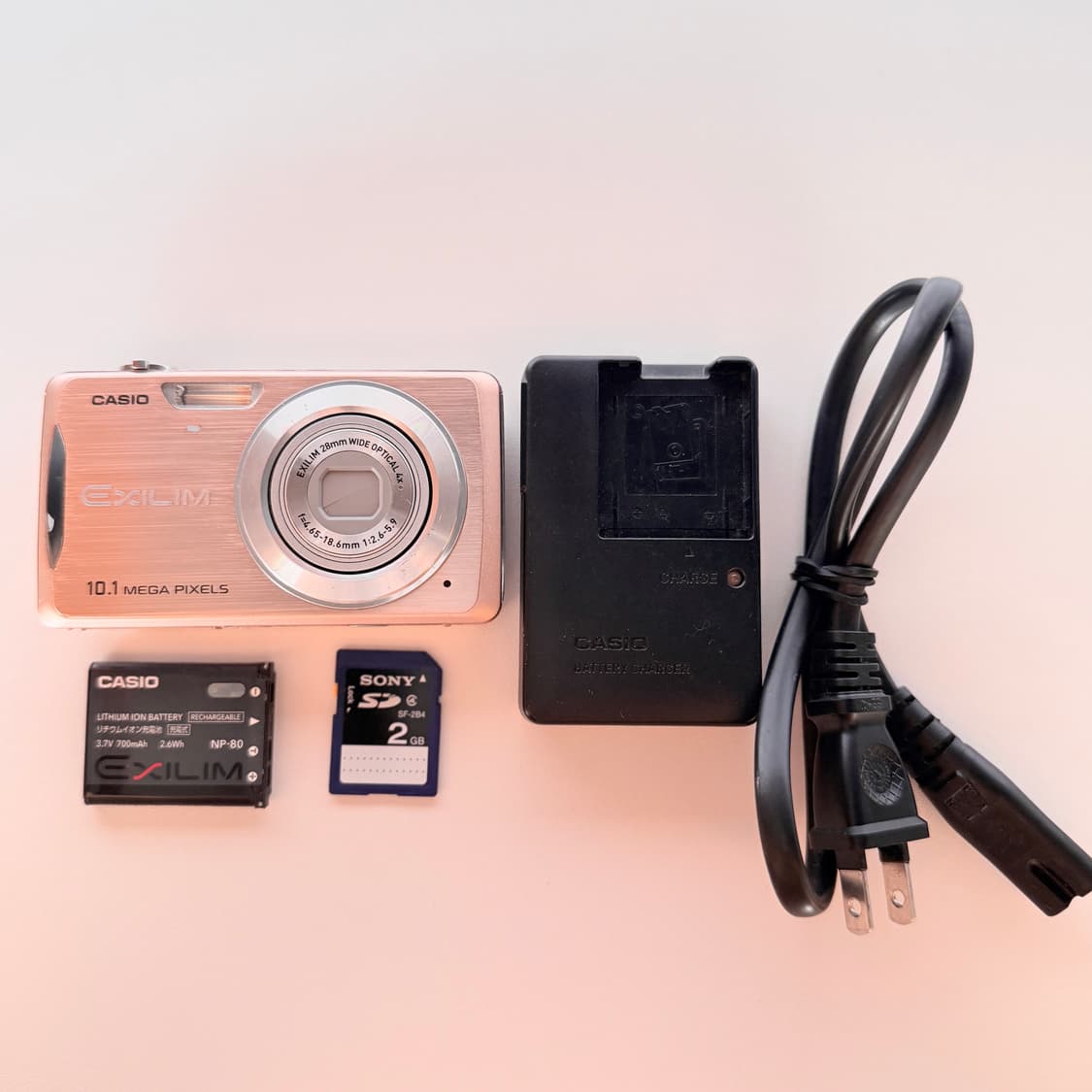 🎀 카시오 엑슬림 ex-z270 로즈골드 빈티지디카🎀 상품이미지8