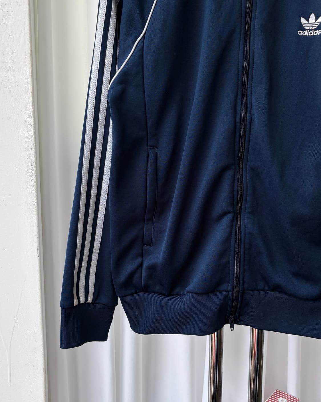 [XL]아디다스 트레포일 SST 네이비 트랙탑 져지 상품이미지6