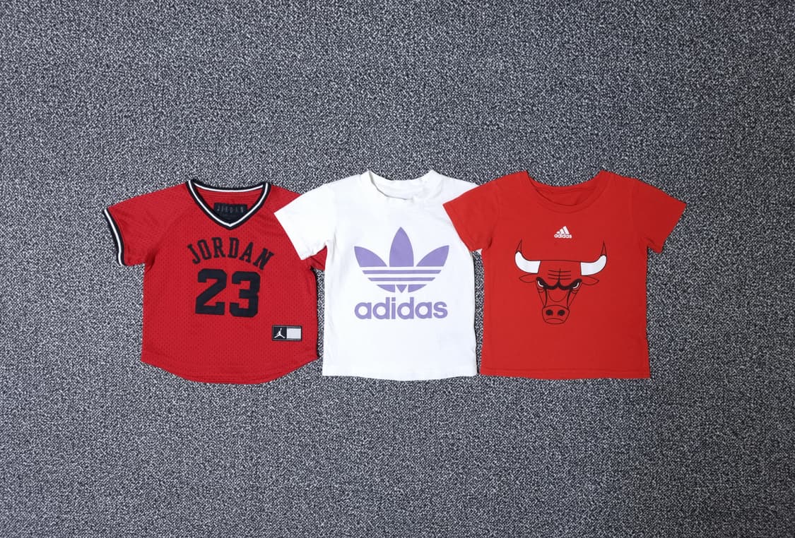 [무료배송][90]나이키 아디다스 키즈 반팔티 일괄판매 상품이미지1