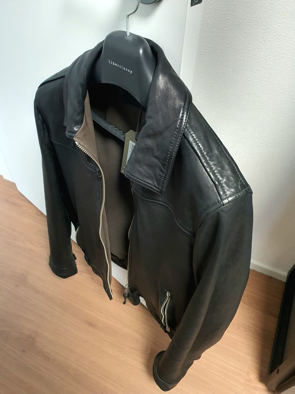 올세인츠 칼론 가죽자켓 100 사이즈 새상품 판매 상품이미지3