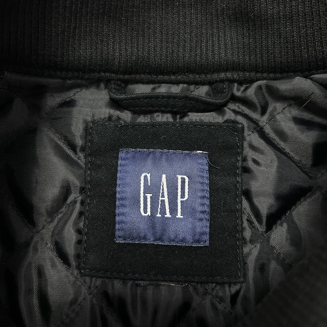 올드갭 GAP 스웨이드 누빔 바이커자켓(실측XL) 상품이미지2