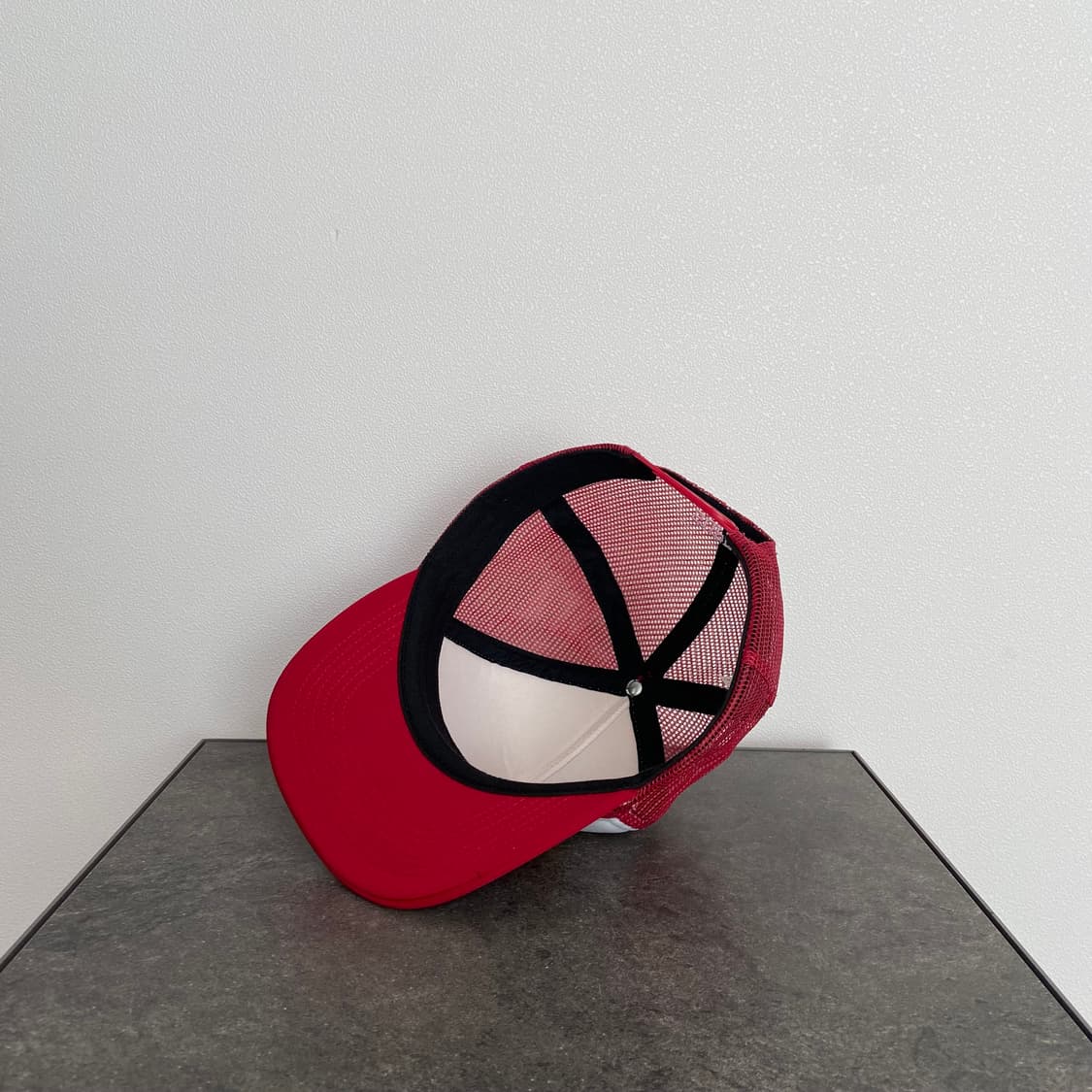 (OS) 슈프림 6패널 볼캡 모자 그라디언트 로고 레드 상품이미지6
