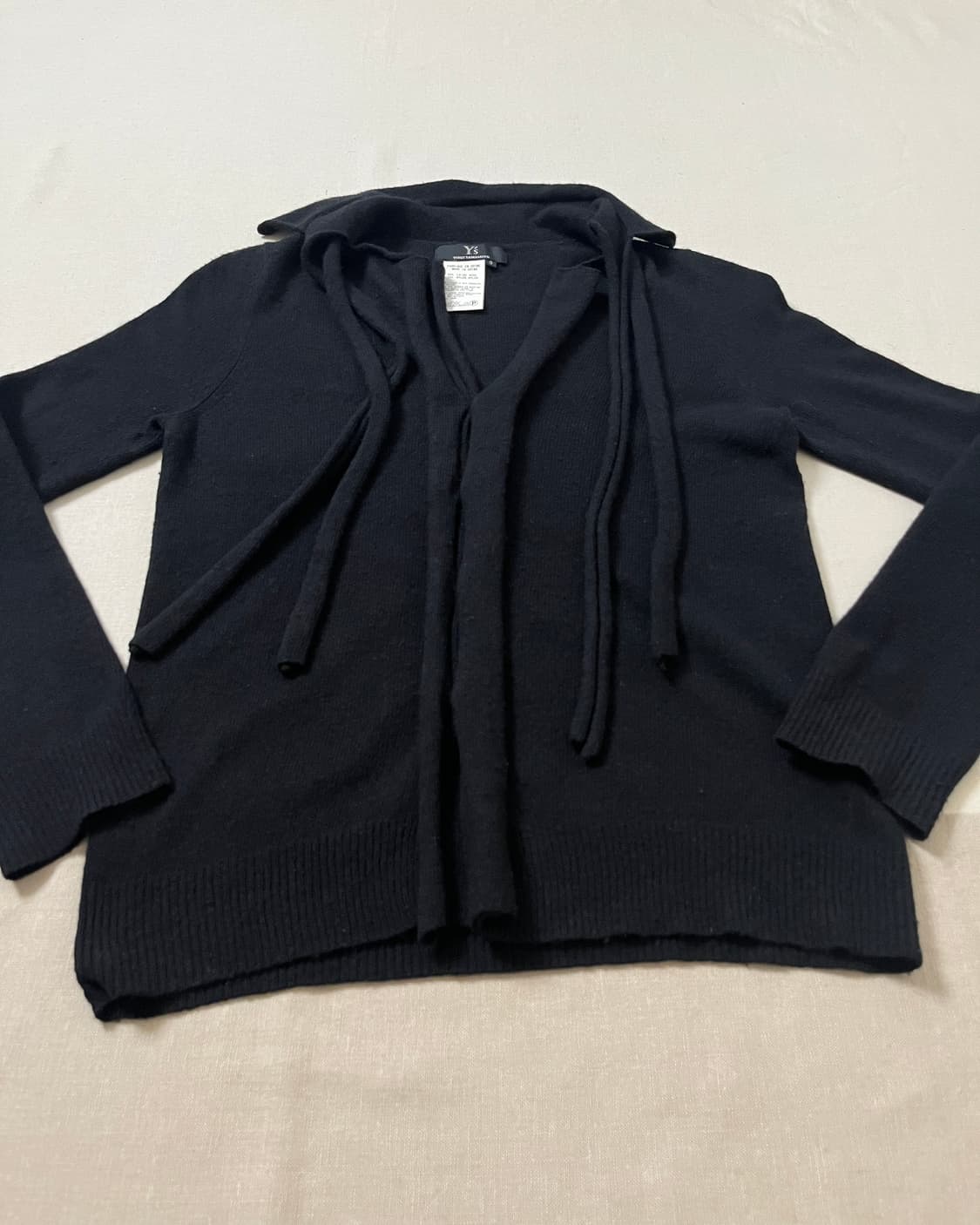 요지야마모토 카라 스트랩 가디건 yohji yamamoto Y’s  상품이미지4