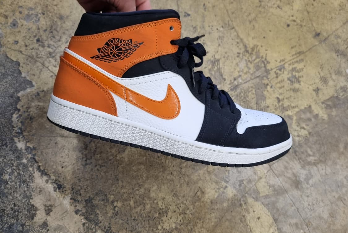 [정품] 에어 조던 1 미드 쉐터드 백보드 - 275 사이즈 상품이미지6