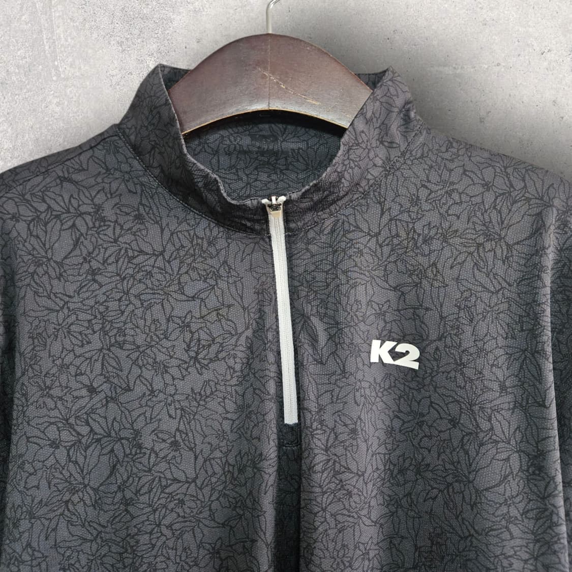 K2 기능성 반집업 차콜 (95/M) 상품이미지2