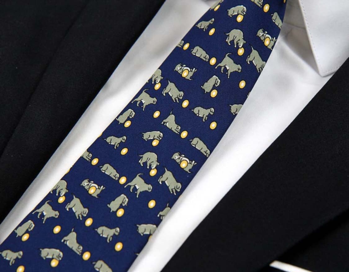  에르메스 8.8cm A등급 남자 명품 넥타이 상품이미지5