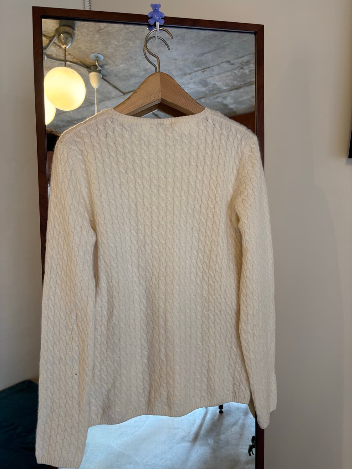 로로피아나 캐시미어 니트 아이보리 상품이미지8