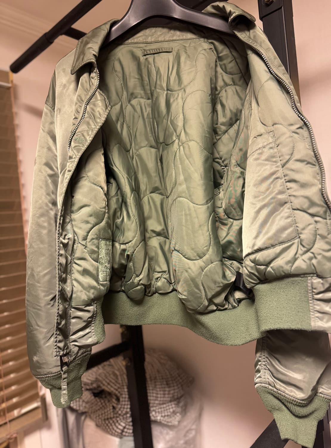 알릭스 x 알파인더스트리 나오미 naomi 봄버 ma-1 자켓 XL 상품이미지9